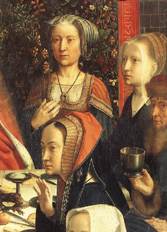 DAVID, Gerard The Marriage at Cana (detail) dsg oil painting image